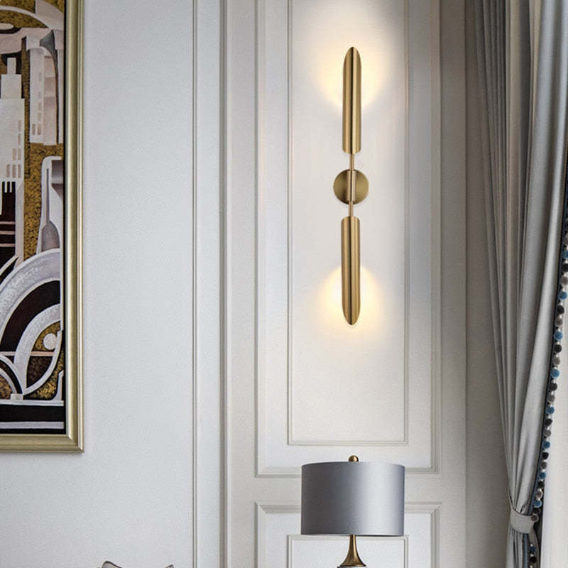 Arisha Applique a Doppia Luci Camera da Letto/Soggiorno 3 Stile