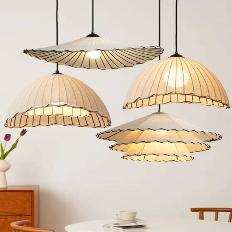 Arisha Decorativa Metallo Rattan Sospensione Giallo Camera da Letto Ristorante