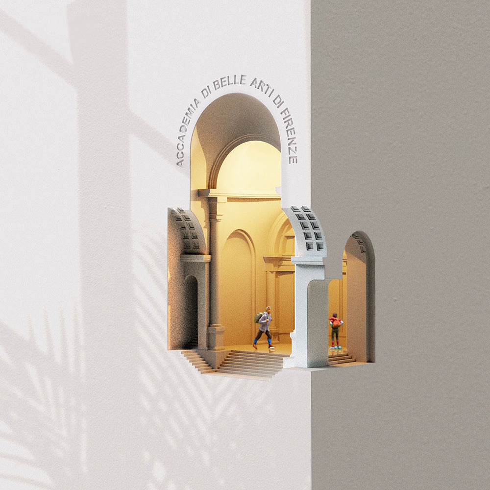 Arisha Arte Deco Colore LED Gesso Applique Soggiorno