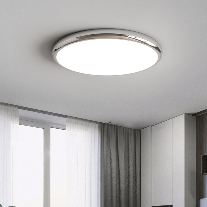 Muto Retrò Acrilico Metallo Plafoniera Camera da Letto