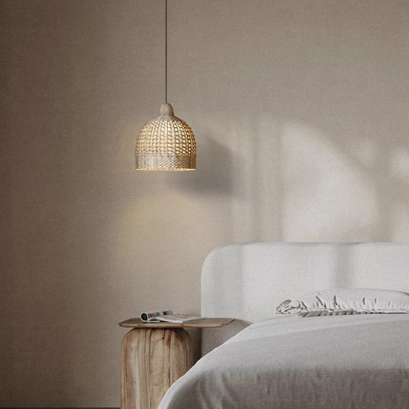 Ritta Vintage LED Lampadari Bambù Salotto/Camera da Letto
