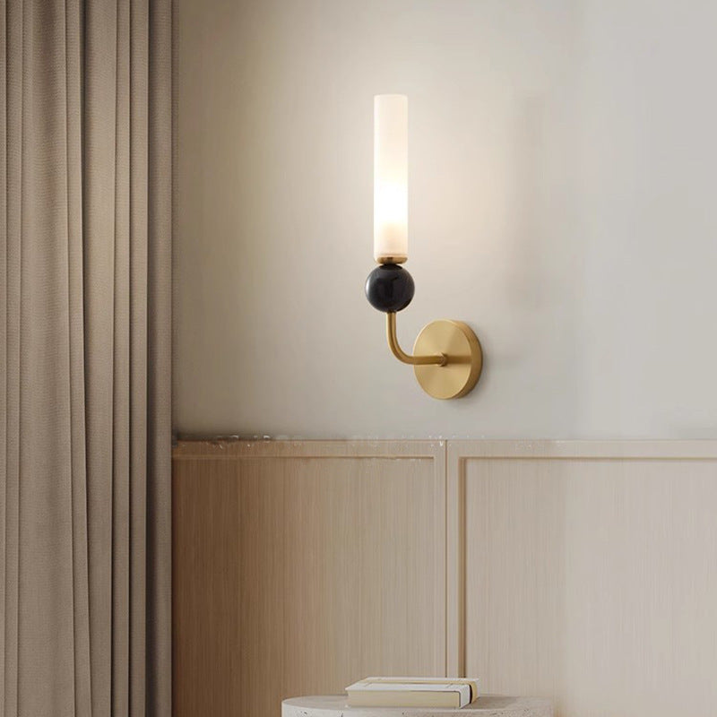 Arisha Moderno LED Metallo ABS Applique Oro Nero Soggiorno Camera da letto