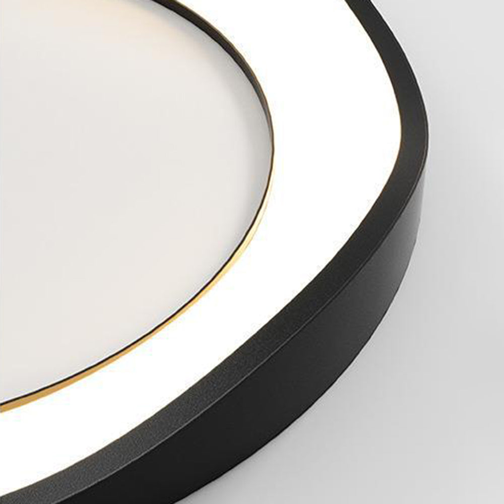 Arisha Moderna LED Lampada a Sospensione Nero/Banco Rotondo Sala da Pranzo