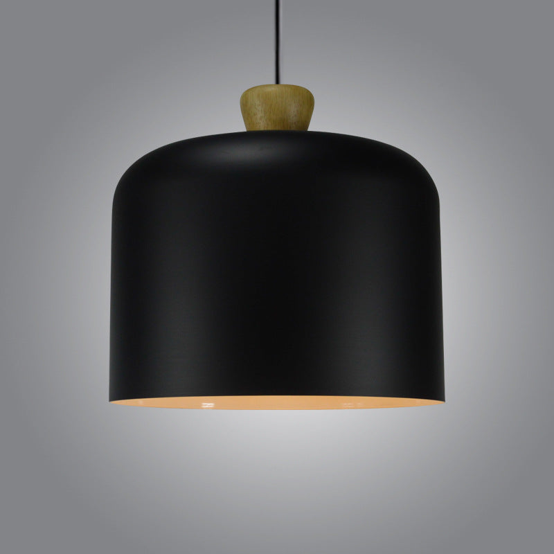 Valentina Minimalismo Metallo/Legno Sospensione Bianco/Nero/Grigio/Marrone Soggiorno