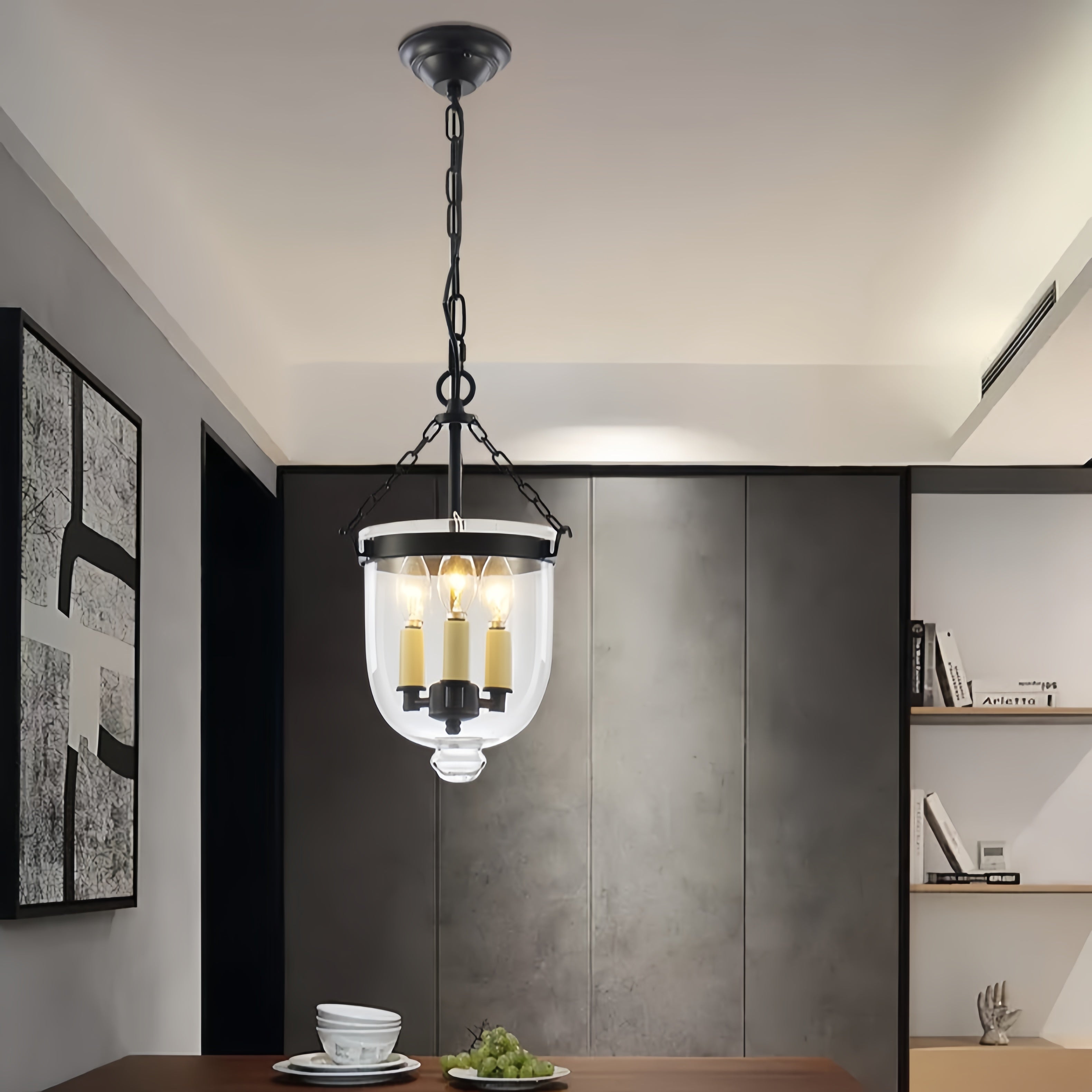 Silva Industriale Candela LED Lampade a Sospensione Sala da Pranzo