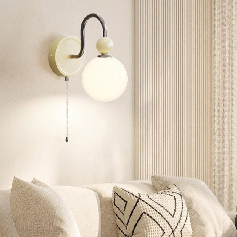 Valentina Moderno LED Metallo Vetro Applique Camera da Letto Corridoio