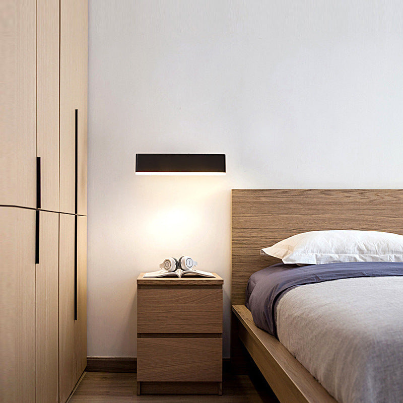 Arisha Moderna LED Applique Metallo Rettangolare