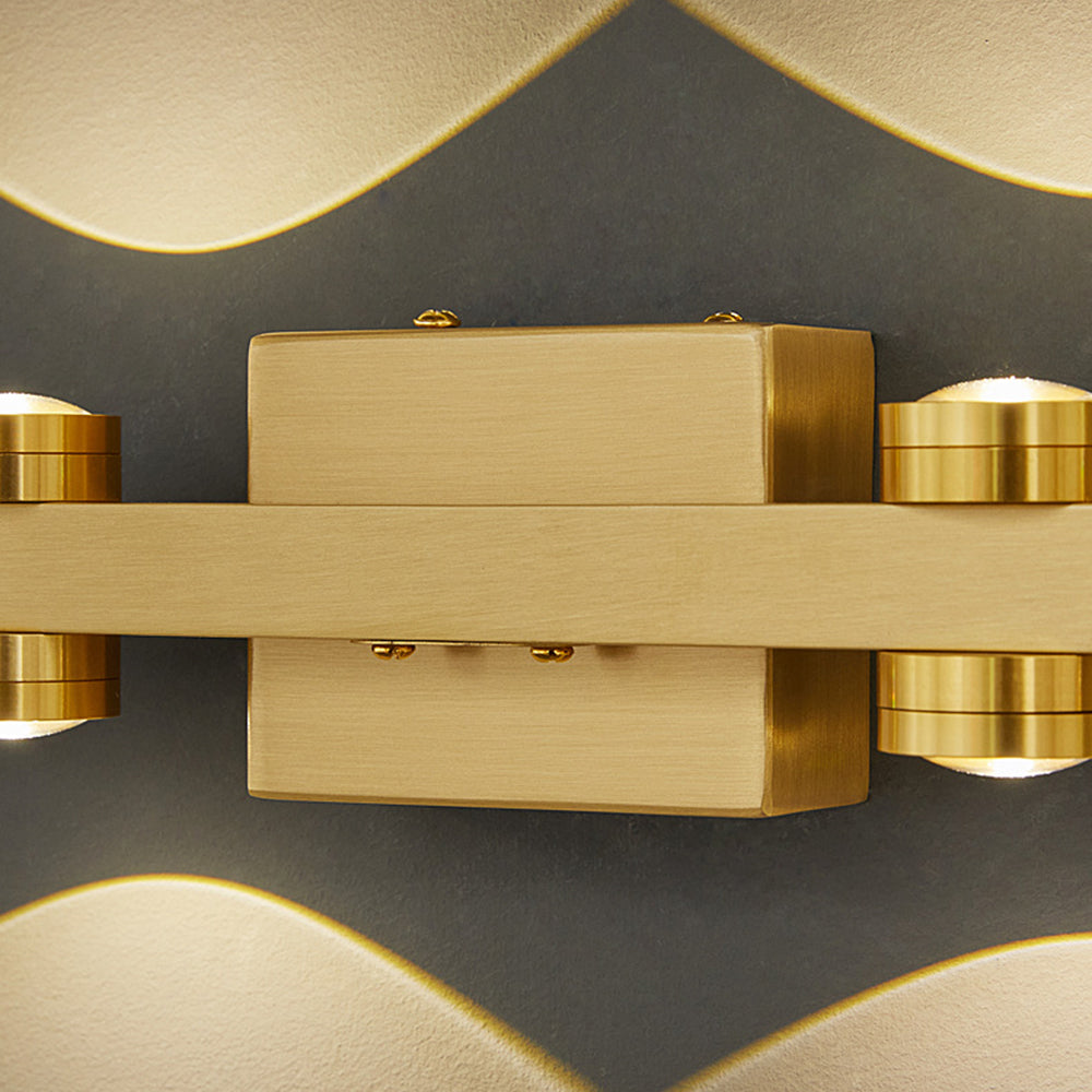 Arisha Moderni LED Applique da Parete Semplice Specchio