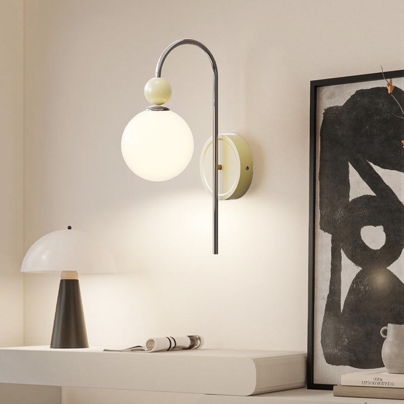 Valentina Moderno LED Metallo Vetro Applique Camera da Letto Corridoio