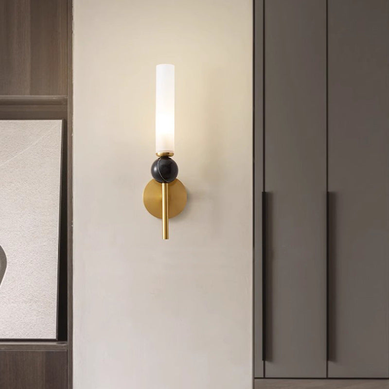 Arisha Moderno LED Metallo ABS Applique Oro Nero Soggiorno Camera da letto