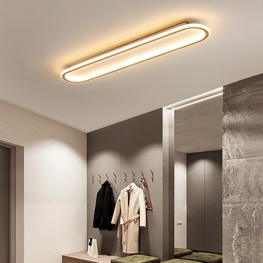 Arisha Moderne LED Plafoniere Incasso Rettangolare