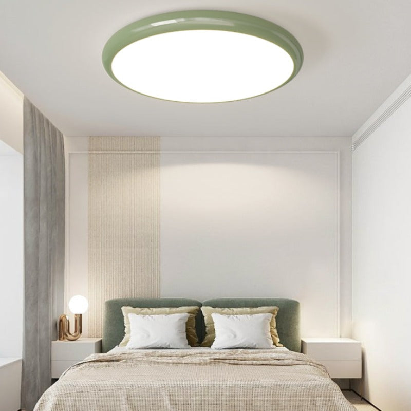 Muto Retrò Acrilico Metallo Plafoniera Camera da Letto