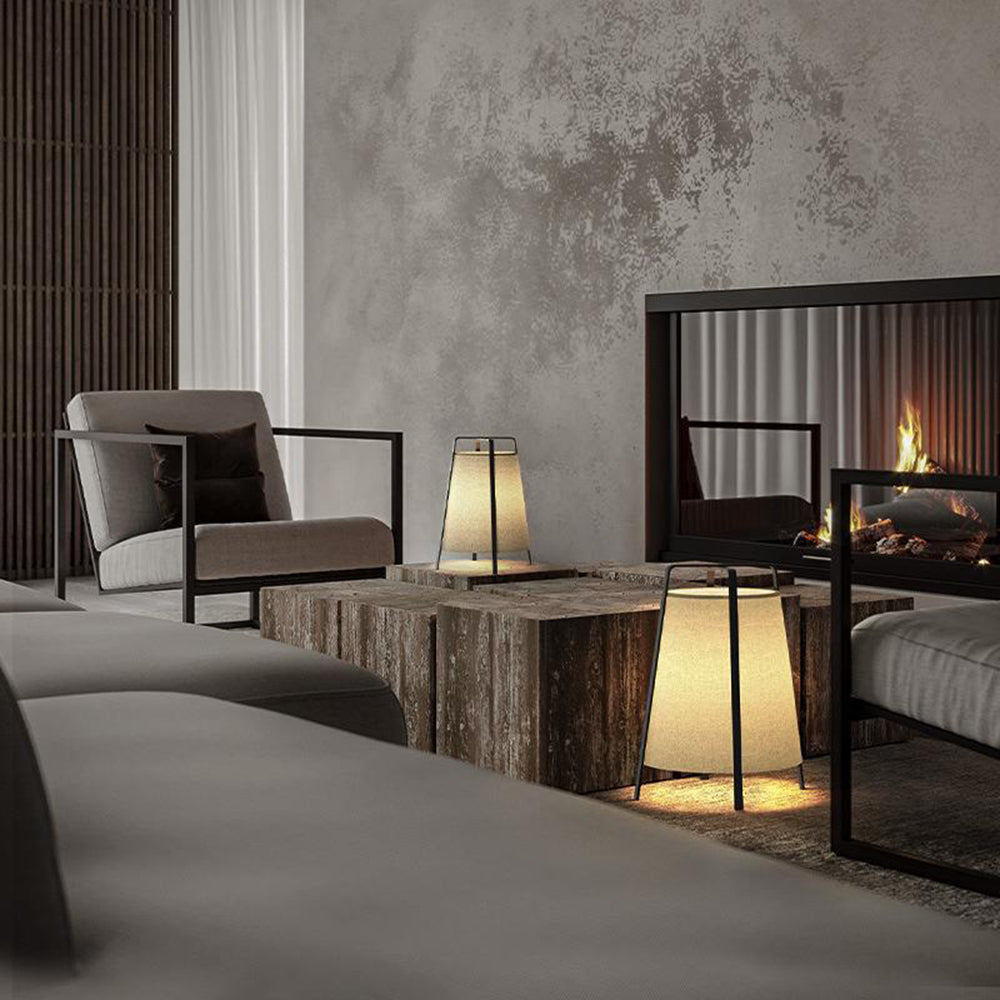 Ritta Moderne Design LED Lampada da Terra S/L Metallo/Tessuto Salotto