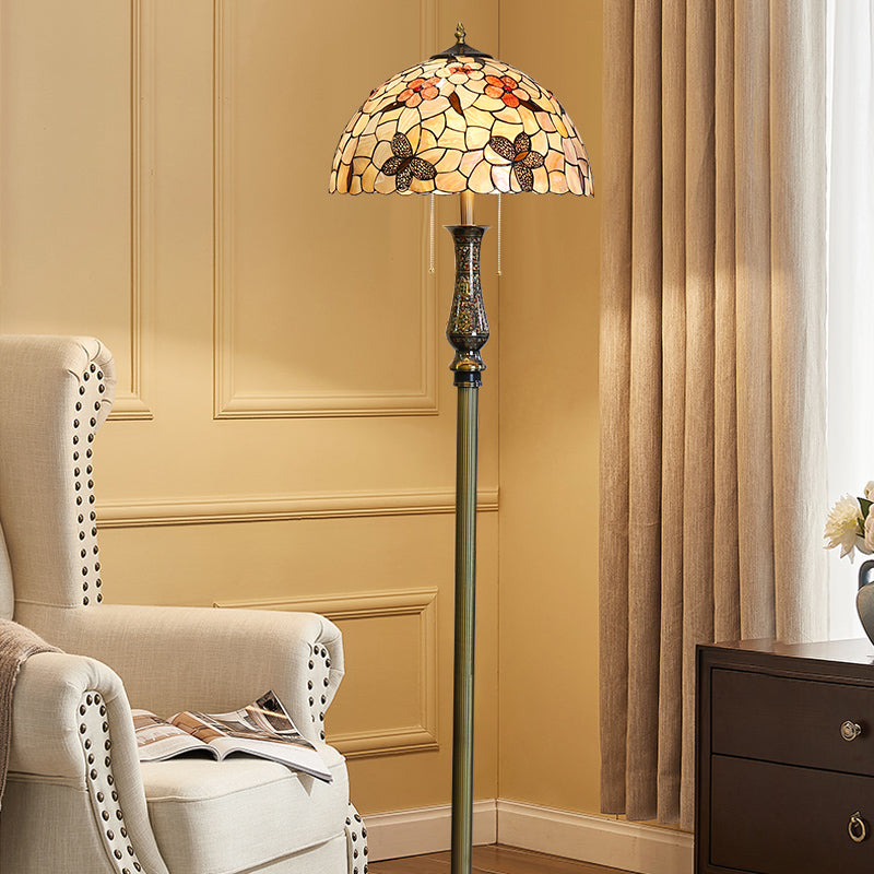 Silva Speciale LED Lampade da Terra Vintage Farfalla Fiore Metallo Colorato Soggiorno/Camera da Letto