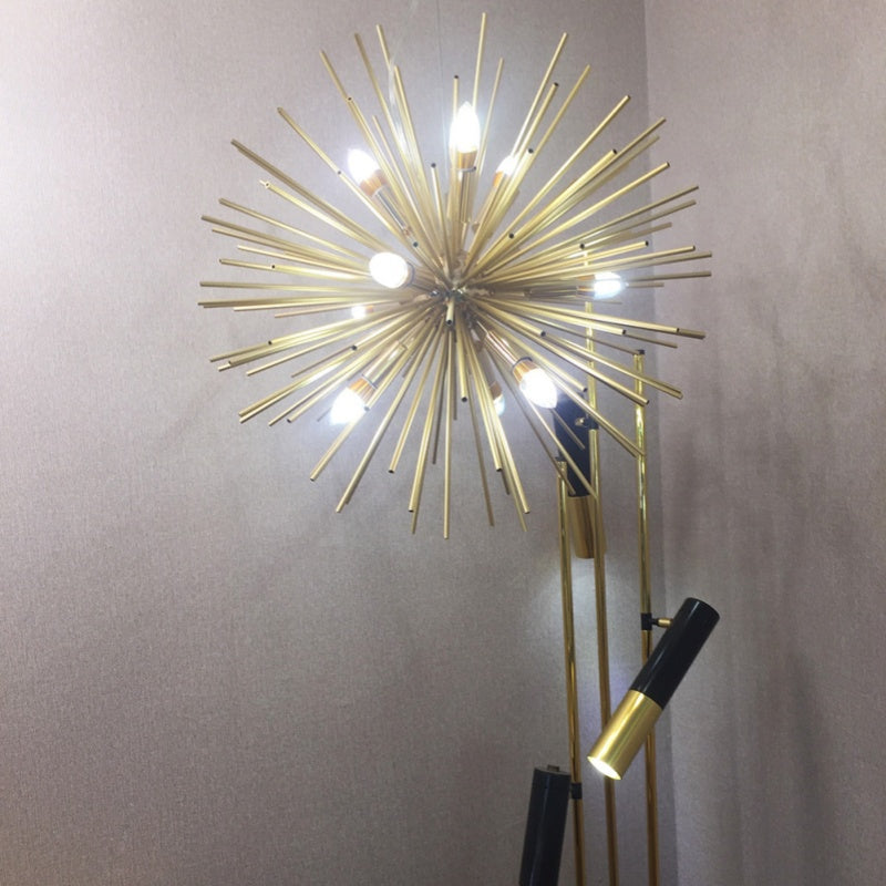 Arisha Moderno LED Lampadari Oro Metallo Sala da Pranzo/Soggiorno