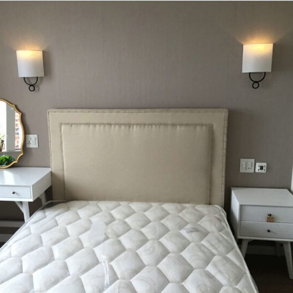 Silva Moderno Cilindrico Metallo Tessuto Applique Camera da Letto