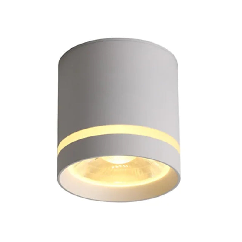 Arisha Moderna LED Minimalismo Piccolo Plafoniera Metallo Bianco/Nero Camera da Letto/Soggiorno