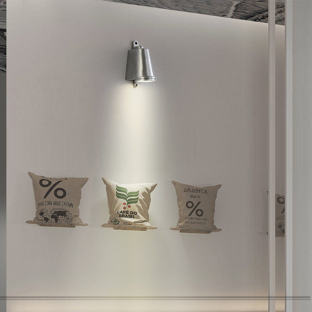 Arisha Metallo Campana Industriale Applique Balcone
