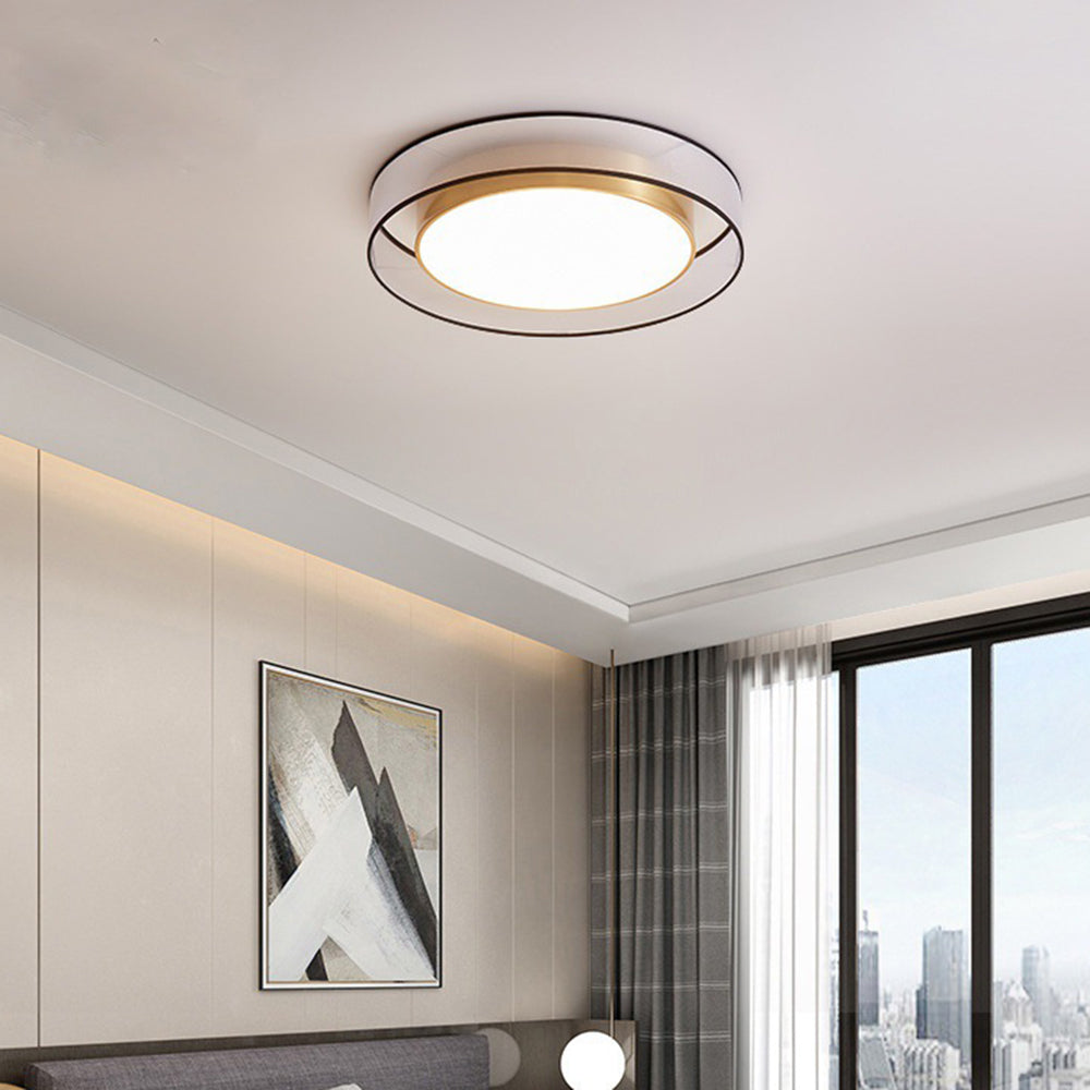 Arisha Moderne Nordica LED Plafoniere Dorata Camera da Letto/Soggiorno