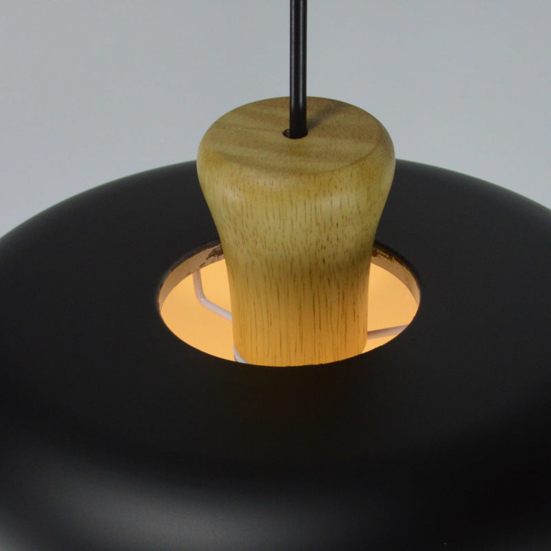 Valentina Minimalismo Metallo/Legno Sospensione Bianco/Nero/Grigio/Marrone Soggiorno