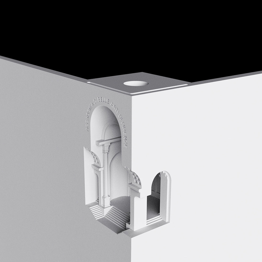 Arisha Arte Deco Colore LED Gesso Applique Soggiorno
