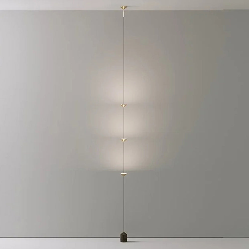 Mira Minimalista LED Insolito Lampade da Terra Metallo Lineare Snello