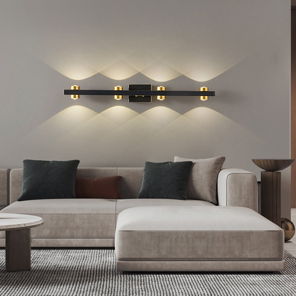 Arisha Moderni LED Applique da Parete Semplice Specchio