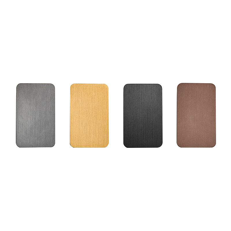 Muto Moderno Metallo Applique Oro/Nero/Marrone/Bianco/Grigio Camera da letto/Soggiorno