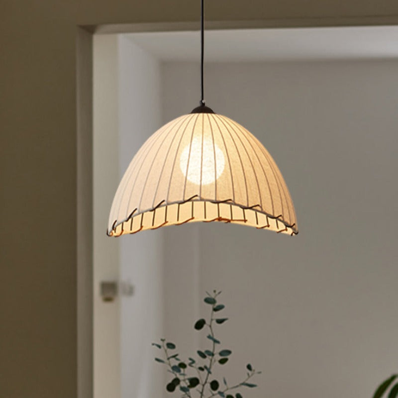 Arisha Decorativa Metallo Rattan Sospensione Giallo Camera da Letto Ristorante