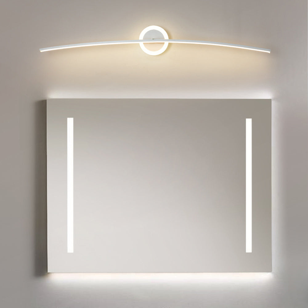 Arisha Moderno LED Applique Faro a specchio Lineare Metallo Specchio Frontale Bagno/Camera da Letto