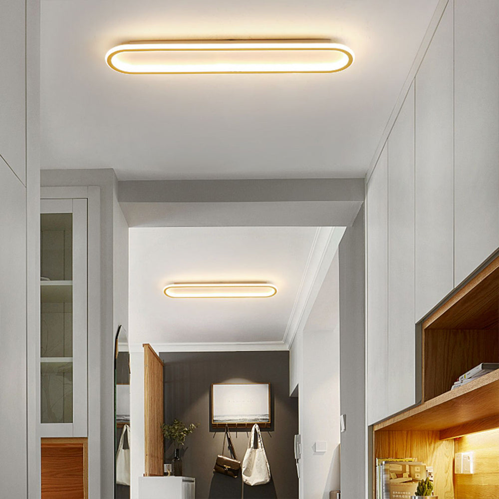 Arisha Moderne LED Plafoniere Incasso Rettangolare