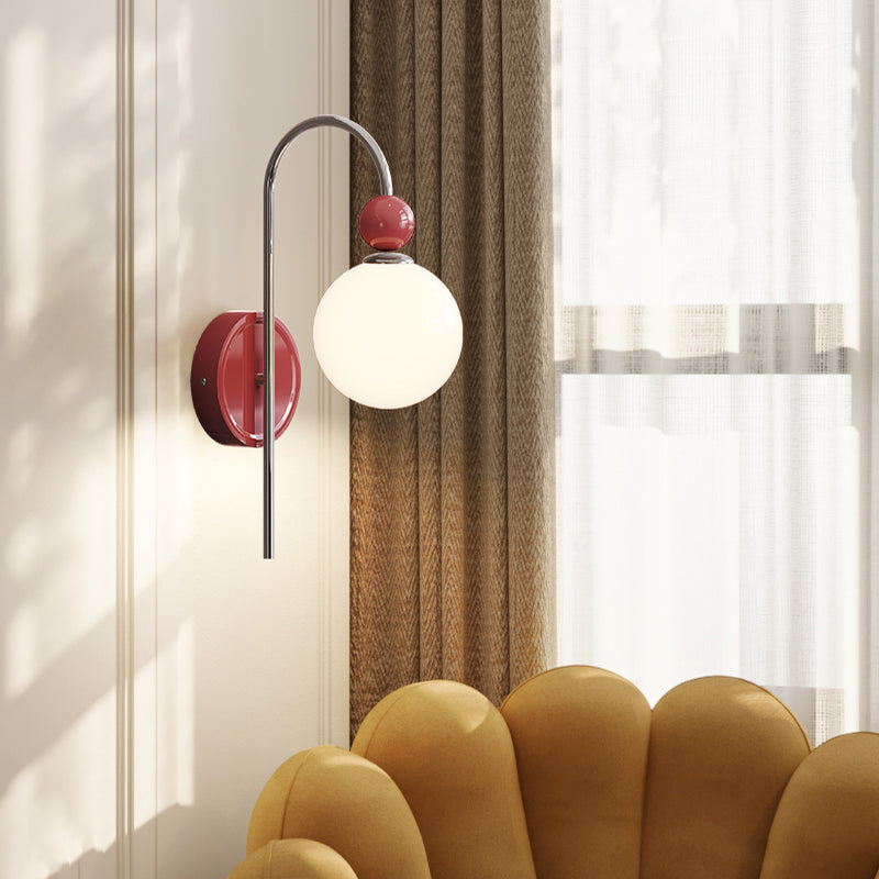 Valentina Moderno LED Metallo Vetro Applique Camera da Letto Corridoio