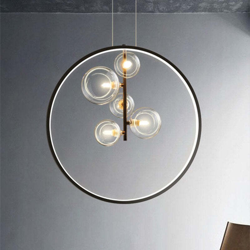 Nordic LED Moderno Bolle Vetro Lampade a Sospensione
