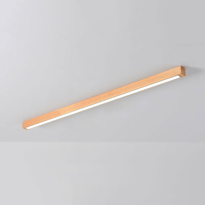 Arisha Moderna LED Plafoniera Legno Acrilico Lineare Soggiorno/Camera da Letto