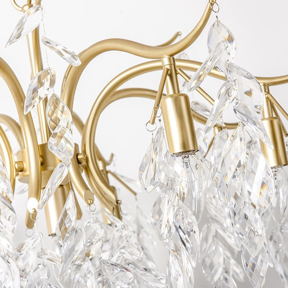 Kristy Elegante LED Fiore Lampada a Sospensione Moderno Lusso