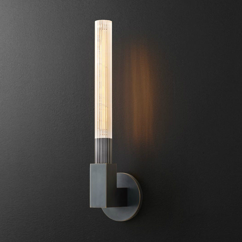 Arisha Nordico Metallo Vetro Applique Ristorante Camera da Letto