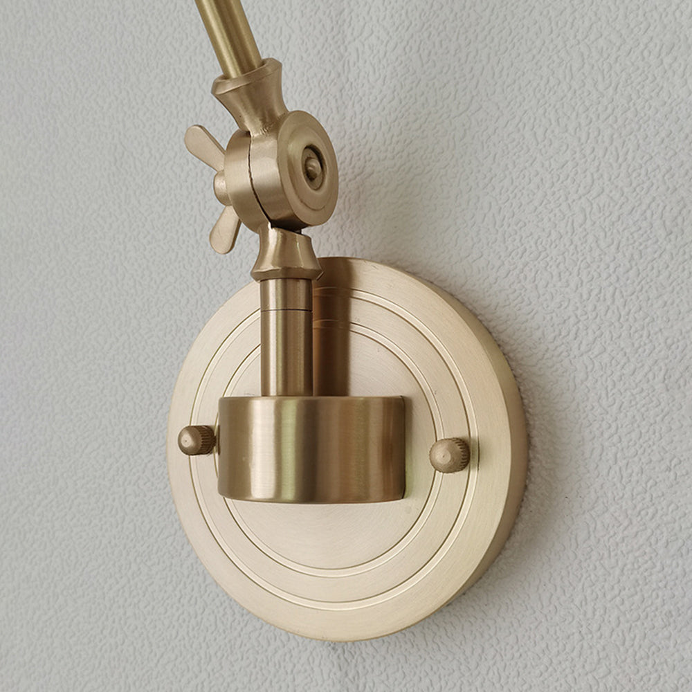 Epoch Vintage Pieghevole Metallo Applique Camera da Letto
