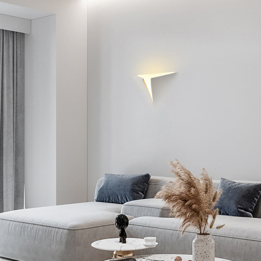Aria Metallo Gesso Moderno LED Applique da Incasso