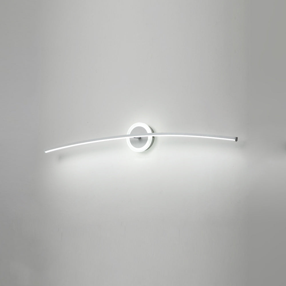 Arisha Moderno LED Applique Faro a specchio Lineare Metallo Specchio Frontale Bagno/Camera da Letto