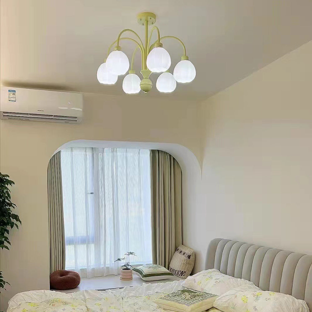 Aria Lampada da Soffitto a Incasso in Metallo a Forma di Zucca