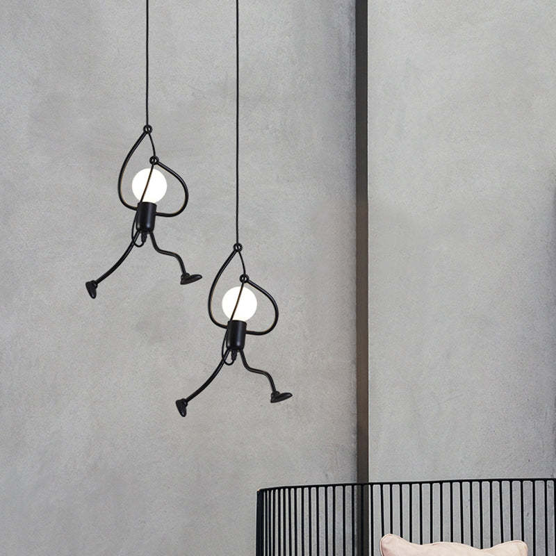 Arisha LED Ferro Speciale Design Uomo Lampada a Sospensione