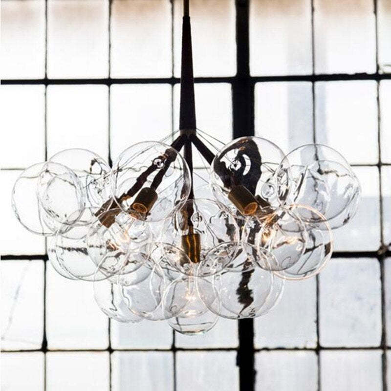 Valentina Decorativo LED Lampade a Sospensione Bianche/Nere/Caffè Bolle Soggiorno/Camera da Letto