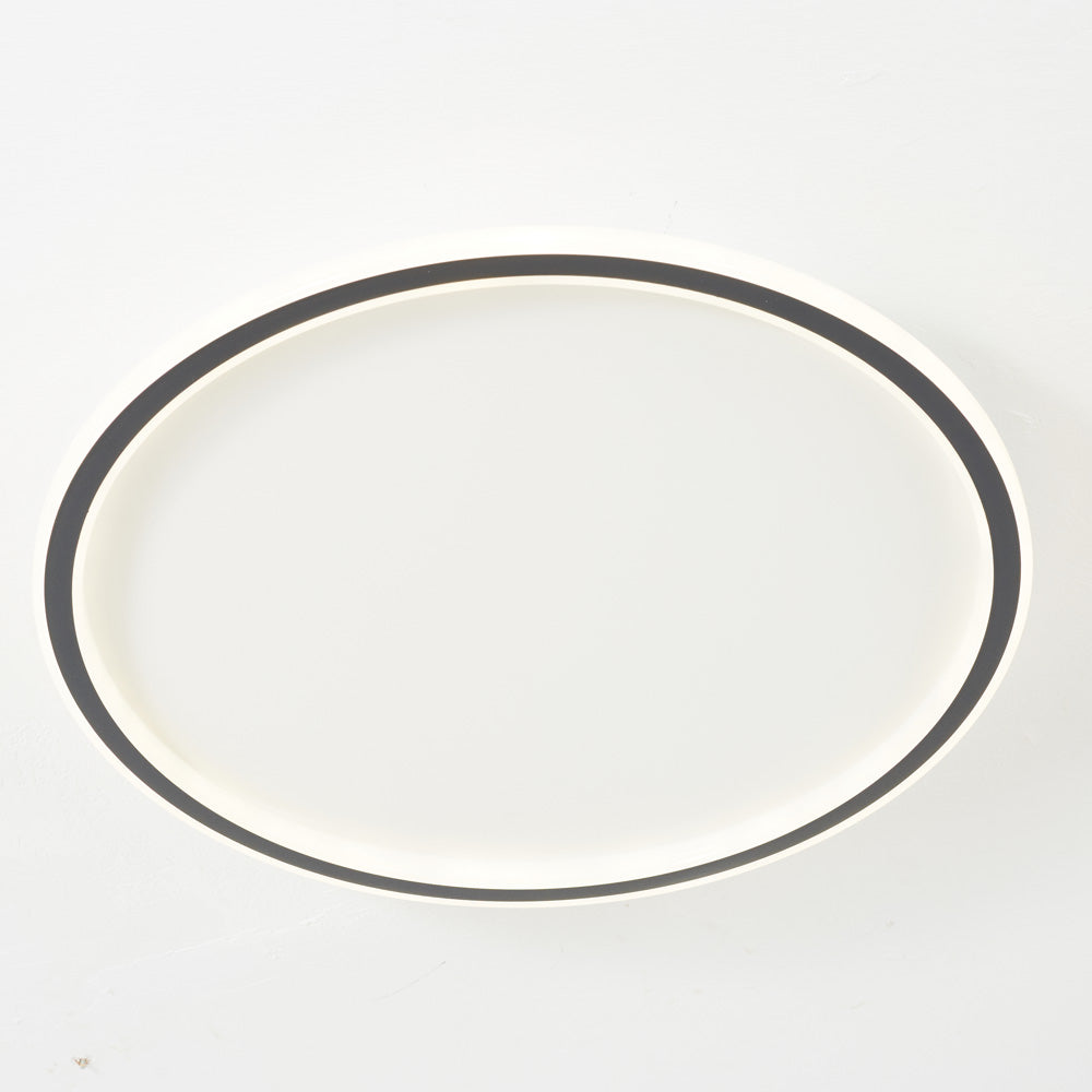 Arisha Moderne LED Plafoniere Rotonde Vuote Bianche