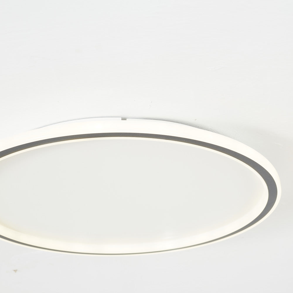 Arisha Moderne LED Plafoniere Rotonde Vuote Bianche
