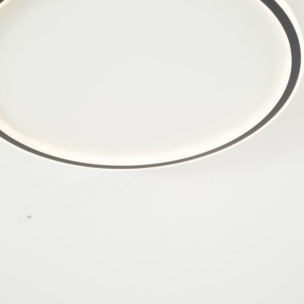 Arisha Moderne LED Plafoniere Rotonde Vuote Bianche