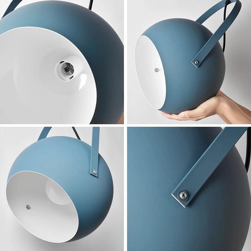 Valentina Metallo LED Colorate Sferica Camera da Letto Lampada a Sospensione