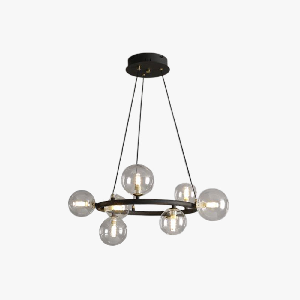 Valentina Moderno Minimalismo LED Lampade a Sospensione Metallo Vetro Oro/Nero Soggiorno/Camera da Letto/Sala da Pranzo