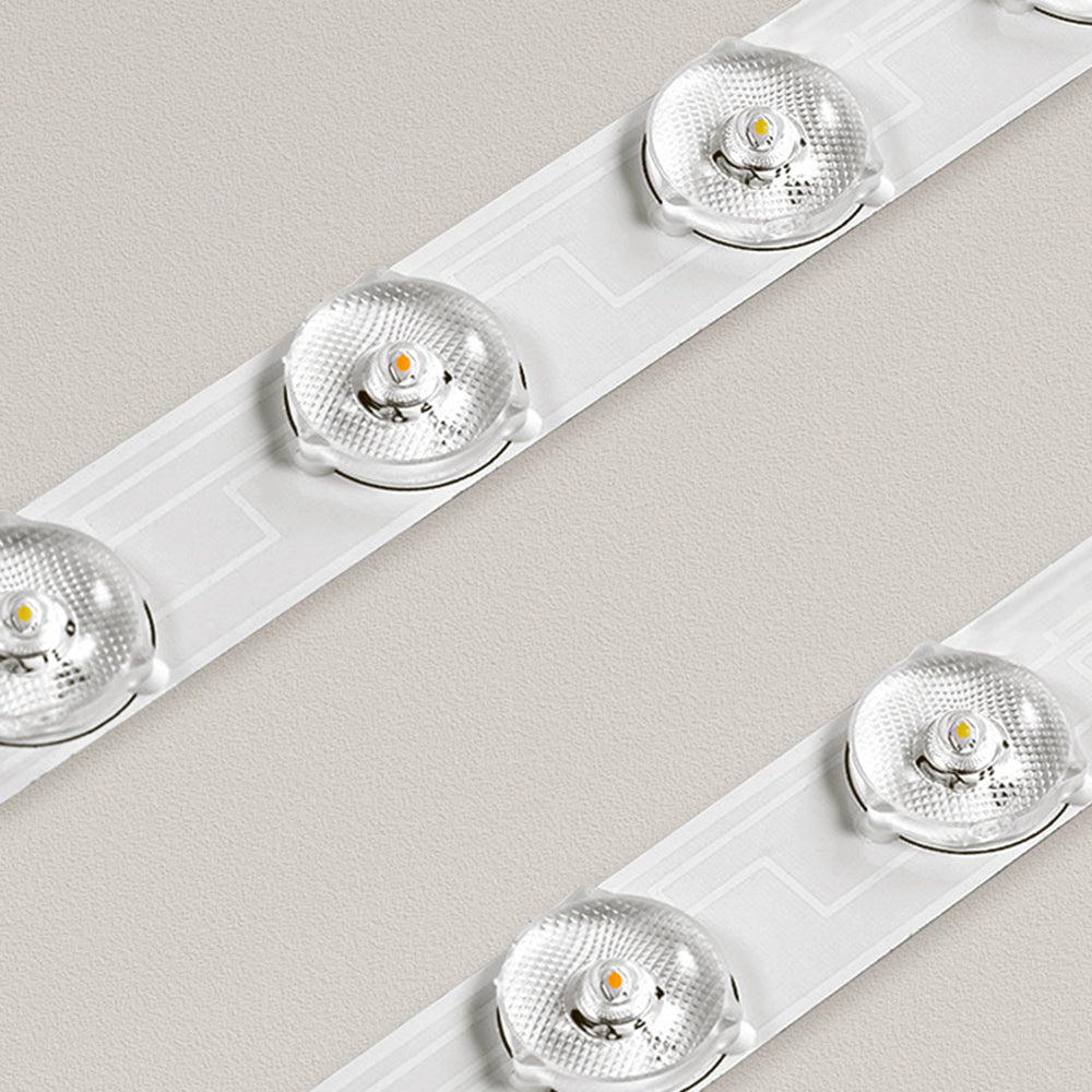 Arisha Plafoniere LED Moderno Nuvole Metallo Acrilico, Bianco