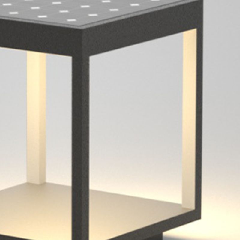 Lampada da Esterno LED Moderna Rettangolare Metallo Ray