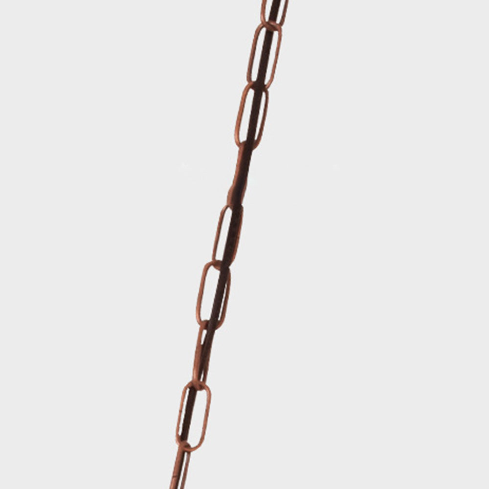 Epoch Lampade a Sospensione Vintage Moderno Rettangolare Metallo Legno